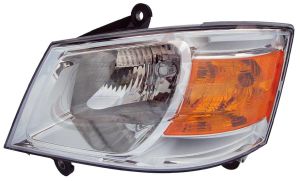 Head Lamp Driver Side Dodge Caravan 2008-2010 High Quality , CH2502191
