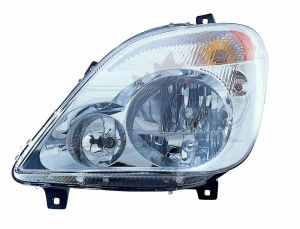 Head Lamp Driver Side Dodge Van Dodge Sprinter 2007-2009 Halogen Capa, Ch2502198C