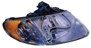 Head Lamp Passenger Side Chrysler Voyager 2001-2003 Except 45052 Town And Country With Long Wheelbase High Quality , CH2503129