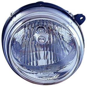 Head Lamp Passenger Side Jeep Liberty 2002-2003 From 10/6/2002 High Quality, Ch2503136