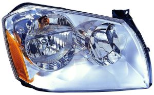 Head Lamp Passenger Side Dodge Magnum 2005-2007 Chrome 5.7L Capa, Ch2503165C