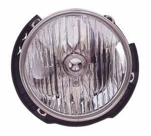 Head Lamp Passenger Side Jeep Wrangler 2007-2017 Capa