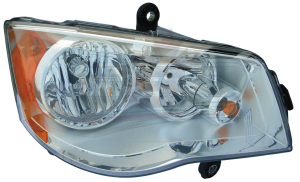 Head Lamp Passenger Side Dodge Caravan 2011-2020 Halogen High Quality , CH2503192
