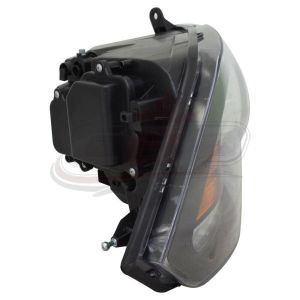 Head Lamp Passenger Side Ram 1500 Classic 2019 Halogen Projector Black Bezel Economy Quality , CH2503289U