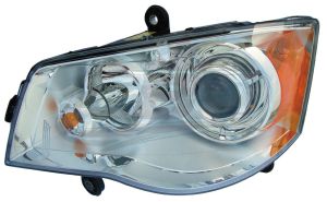 Head Lamp Driver Side Chrysler Town Country 2008-2016 Xenon North America Built Capa, Ch2518126C