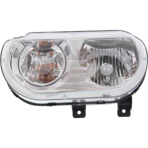 Head Lamp Driver Side Dodge Challenger 2008-2014 Halogen Capa, Ch2518137C