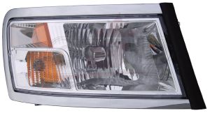 Head Lamp Passenger Side Dodge Dakota 2008-2010 Without Black Bezel Capa, Ch2519128C