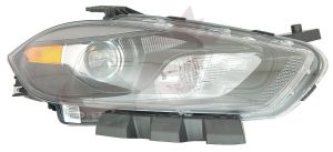 Head Lamp Passenger Side Dodge Dart 2013-2016 Xenon With Black Trim High Quality, Ch2519145
