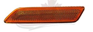 Reflector Front Driver Side Chrysler Sebring Sedan 2007-2010 (Mounted In Bumper) High Quality , CH2550128