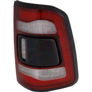 2019-2024 Ram 1500 Tail Lamp Passenger Side Led Black , CH2801216