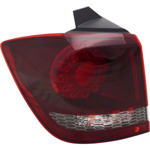 Tail Lamp Driver Side Dodge Journey 2015-2020 Led With Black Trim Capa, Ch2804114C