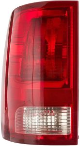 2009-2010 Dodge Ram 1500 Tail Lamp Driver Side Bulb Type , CH2818124U