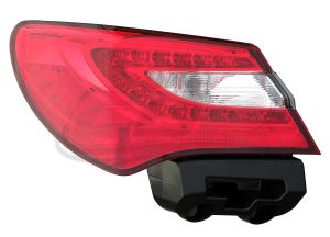 Tail Lamp Driver Side Chrysler 200 Sedan 2011-2014 Capa