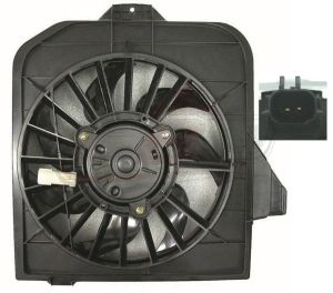 Radiator Fan Assembly Chrysler Town Country 2001-2004 Passenger Side , CH3113102