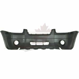 Bumper Front Ford Escape Hybrid 2005-2007 Textured Xlt With Fog Lamp Hole Without Flare/Skid Plate Xlt Capa , FO1000571C