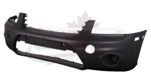 Bumper Front Ford Transit Connect 2010-2013 Textured Gray With Signal Lamp Capa , FO1000661C