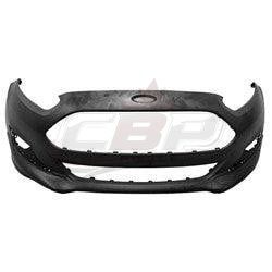 Bumper Front Ford Fiesta Hatchback 2014-2019 Primed Without Spoiler/Chrome Trim Exclude St Model , FO1000692