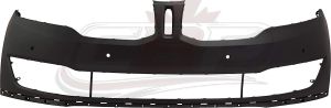 Bumper Front Lincoln Mkx 2016-2018 Primed With 6 Sensor/Camera Without Tow Hook/Washer Hole , FO1000711