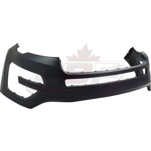 Bumper Front Ford Explorer 2016-2017 Primed Without Towith Sensors/Camera , FO1000722