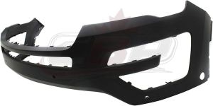 Bumper Front Ford Explorer Sport 2016-2017 Primed Without Towith Camera With 6 Sensors , FO1000727