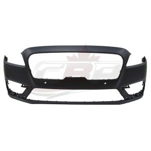 Bumper Front Lincoln Continental 2017-2020 Primed With 4 Park Assist/2 Auto-Par Sensor Without Tow , FO1000744