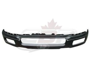Bumper Front Ford F150 2004-2006 Steel Primed With Square Fog Lamp Hole , FO1002391