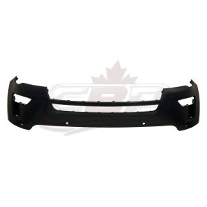 Bumper Front Upper Ford Explorer Sport 2018-2019 Primed With Towith 4 Park Distance Holes Without Sensor , FO1014132