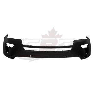 Bumper Front Upper Ford Explorer Sport 2018-2019 Primed With Towith 2 Sensor/4 Park Distance Holes , FO1014134