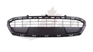 Grille Lower Center Ford Fiesta Sedan 2011-2013 Dark Gray Capa , FO1036135C