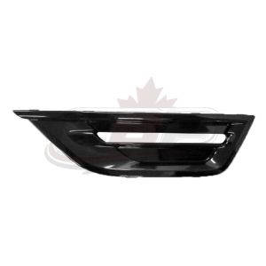 Fog Lamp Cover Driver Side Ford Taurus 2013-2019 Black, FO1038146