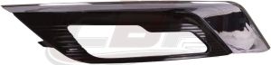 Fog Lamp Bezel Front Driver Side Ford Fusion Energi 2017-2018 Ptd Glossy Black Exclude Sport , FO1038168