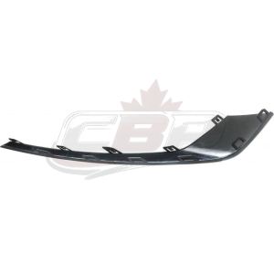 Fog Lamp Trim Front Driver Side Ford Fusion 2017-2018 Primed Black Exclude Sport , FO1038169