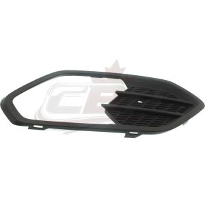 Fog Lamp Cover Front Passenger Side Ford Escape 2017-2019 Textured Black Without Sport Appearance Pkg , FO1039164