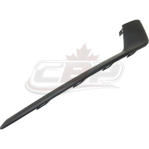 Fog Lamp Trim Front Passenger Side Ford Fusion 2017-2018 Primed Black Exclude Sport , FO1039169
