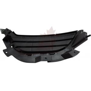 Grille Passenger Side Lincoln Mkz 2017-2020 Black 2.0L Turbo , FO1039176