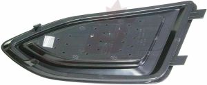 Fog Lamp Cover Front Passenger Side Ford Edge 2015-2018 Black , FO1039177