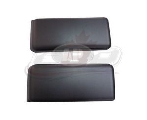 Bumper Side Pad Set Front Ford F150 2009-2014 Textured Fits All, Fo1053100U