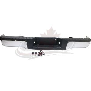 Bumper Rear Assembly Ford F150 2009-2014 Chrome Without Towith Sensor, Fo1103160U