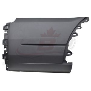 Bumper Bracket Rear Passenger Side Ford Transit T-350Hd Passngr 2015-2019 Black Textured Finish, Fo1105138
