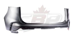 2019-2024 Ford Edge Bumper Rear Ptd Without Sensor Capa , FO1114111C