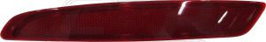 Reflector Rear Driver Side Ford Fiesta Sedan 2014-2019 Capa
