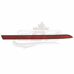 Reflector Rear Driver Side Lincoln Mkx 2016-2018 Without Rear Fog Lamp Capa, Fo1184116C