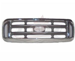 Grille Ford F350 1999-2004 Chrome , FO1200359