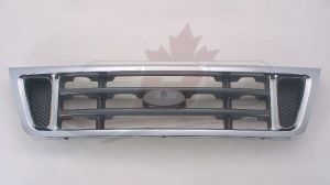 Grille Ford Econoline 2003-2007 Chrome , FO1200428