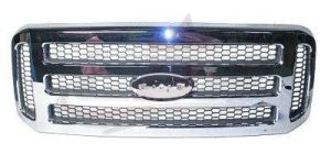 Grille Ford Excursion 2005 Chrome Xlt/Lariat/Amarillo Model , FO1200456