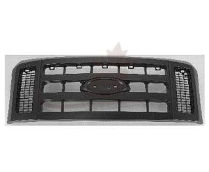 Grille Ford F250 2008-2010 Textured Black Xl Model , FO1200497