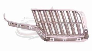 Grille Chrome Silver Gray Passenger Side Lincoln Mkz 2010-2012 Without Sport , FO1200545