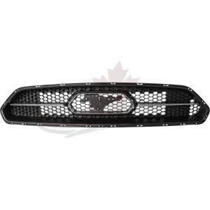 2018-2023 Ford Mustang Grille Front Matte Black With Pony , FO1200643