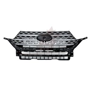 2020-2024 Ford Explorer Grille Front Ptd Silver With Chrome Molding , FO1200656