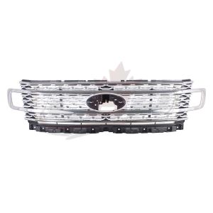 Grille Front Satin Ford Expedition 2018-2021 Aluminum Mesh Type, Fo1200658